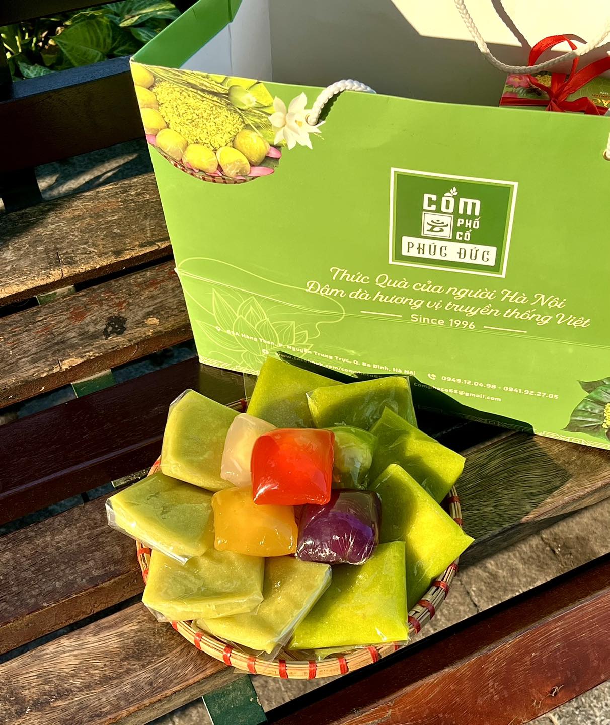 Bánh cốm Phúc Đức